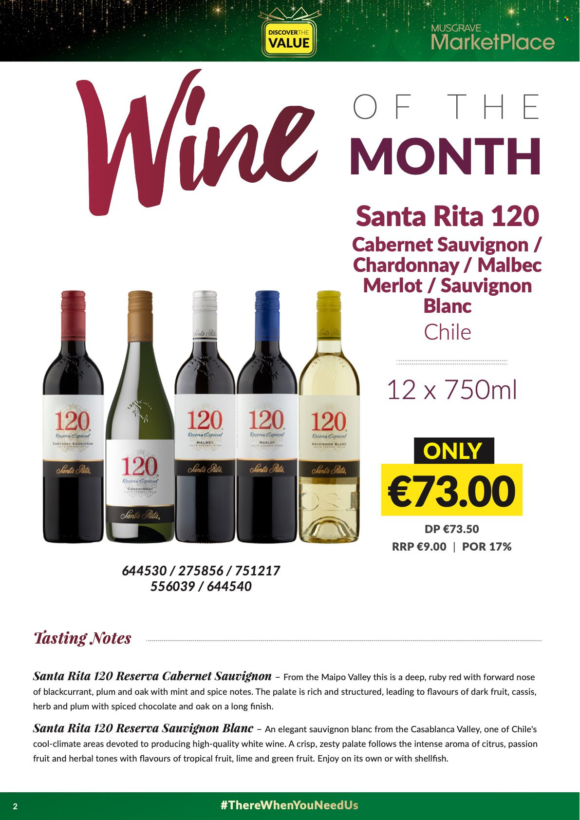 MUSGRAVE Market Place offer - 24.10.2021 - 01.01.2022. Page 2