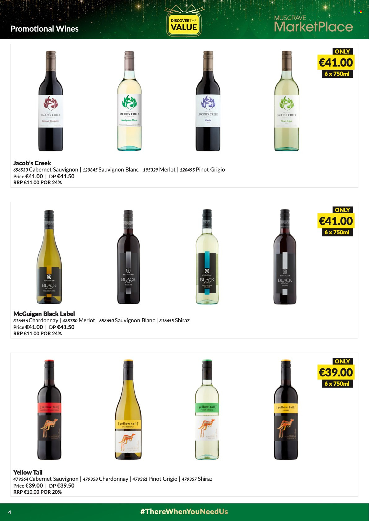 MUSGRAVE Market Place offer - 24.10.2021 - 01.01.2022. Page 4