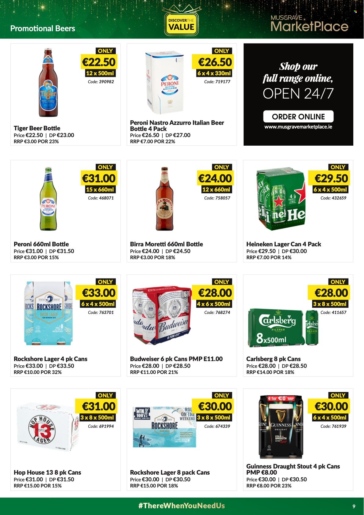 MUSGRAVE Market Place offer - 24.10.2021 - 01.01.2022. Page 9