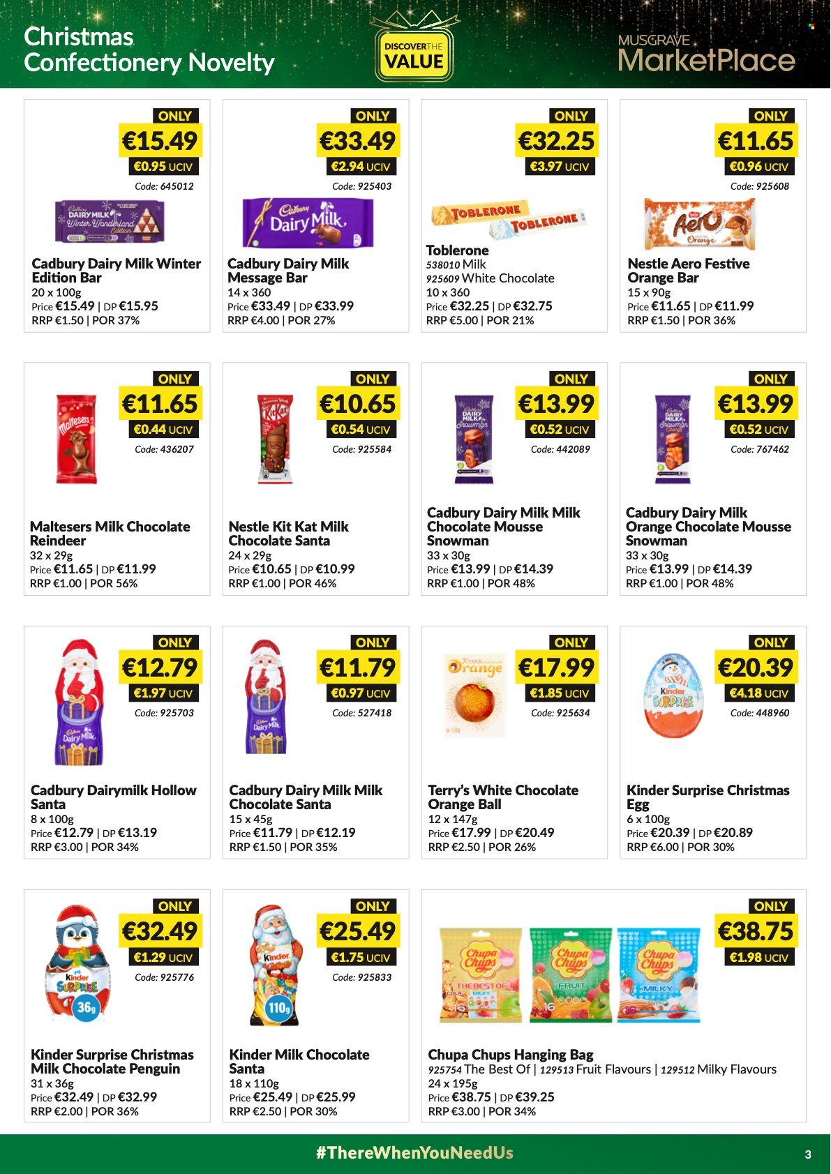 MUSGRAVE Market Place offer - 24.10.2021 - 20.11.2021. Page 3