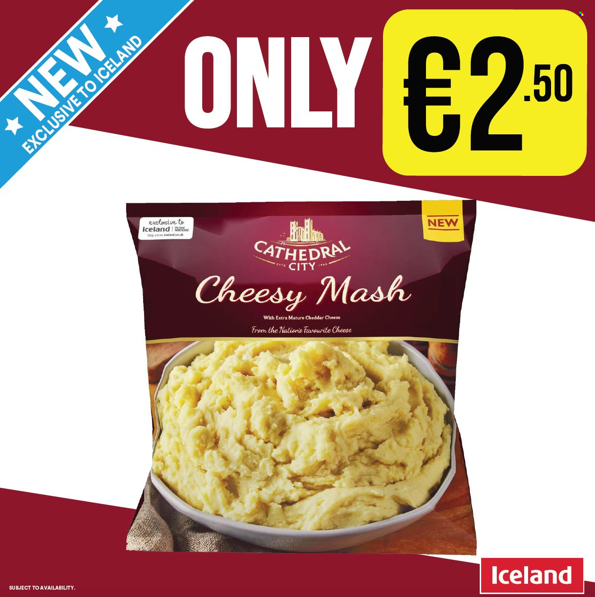 thumbnail - Iceland offer  - Sales products - cheddar, cheese. Page 3.