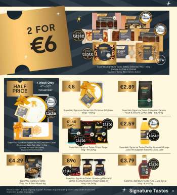 SuperValu offer  - 04.11.2021 - 17.11.2021.