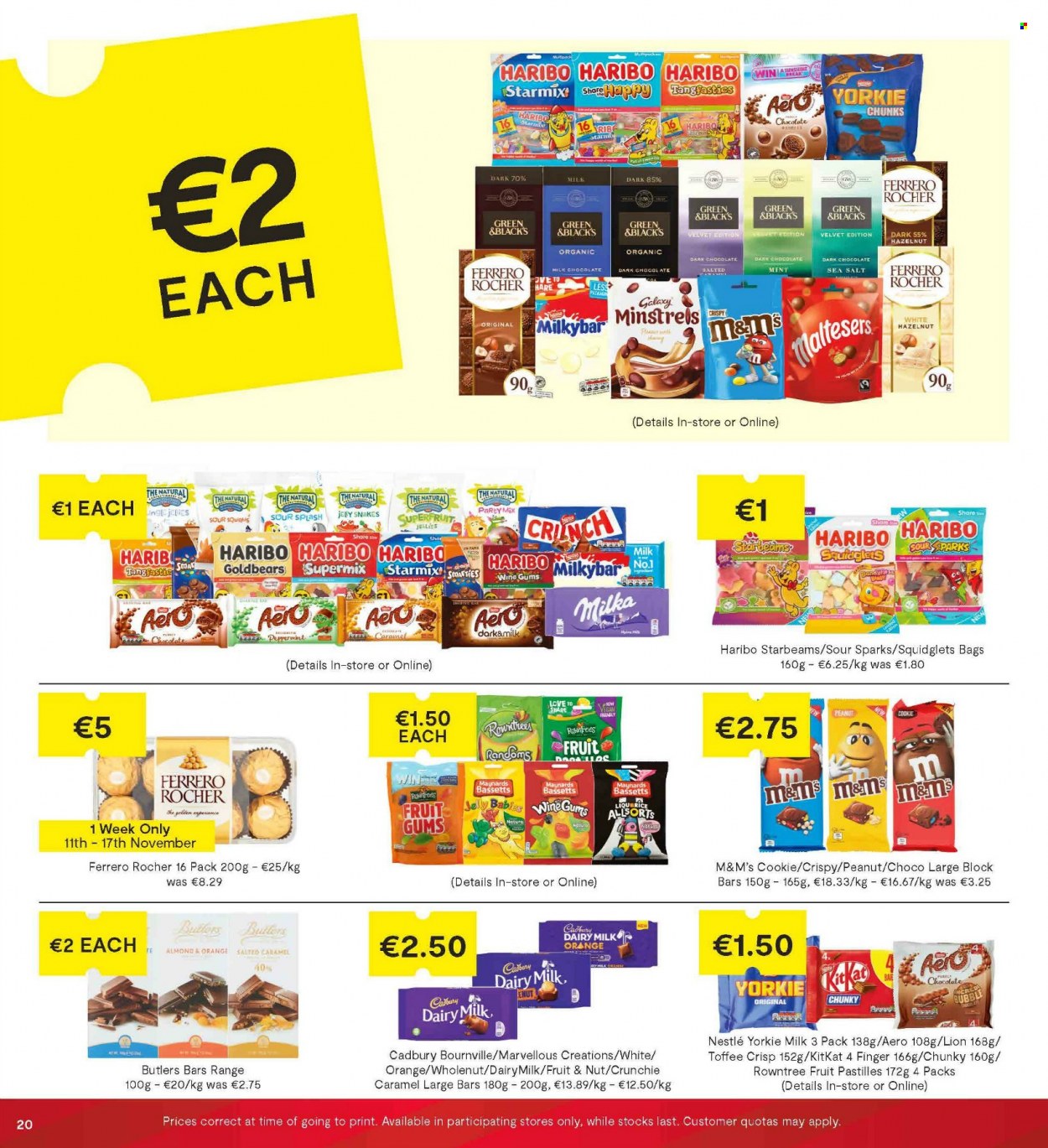 SuperValu offer - 04.11.2021 - 17.11.2021. Page 20