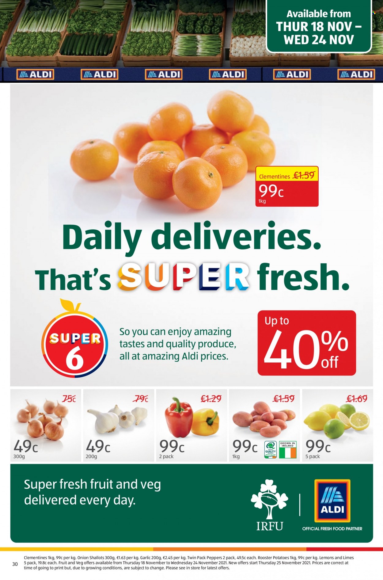 Aldi offer - 18.11.2021 - 24.11.2021. Page 30