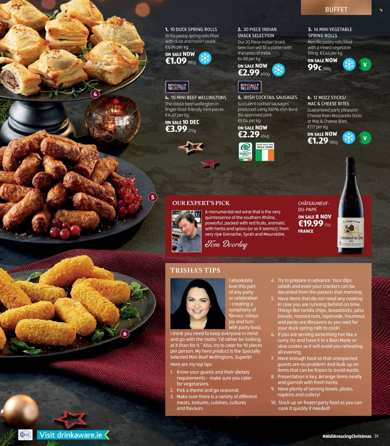Aldi offer. Page 31