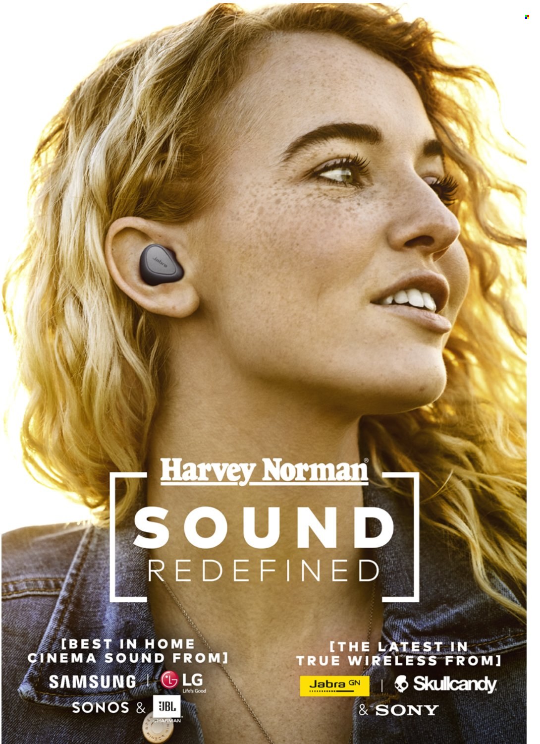 thumbnail - Harvey Norman offer  - 03.11.2021 - 23.12.2021 - Sales products - Sony, LG, Samsung, Sonos, home theater, JBL, Skullcandy, Jabra. Page 1.