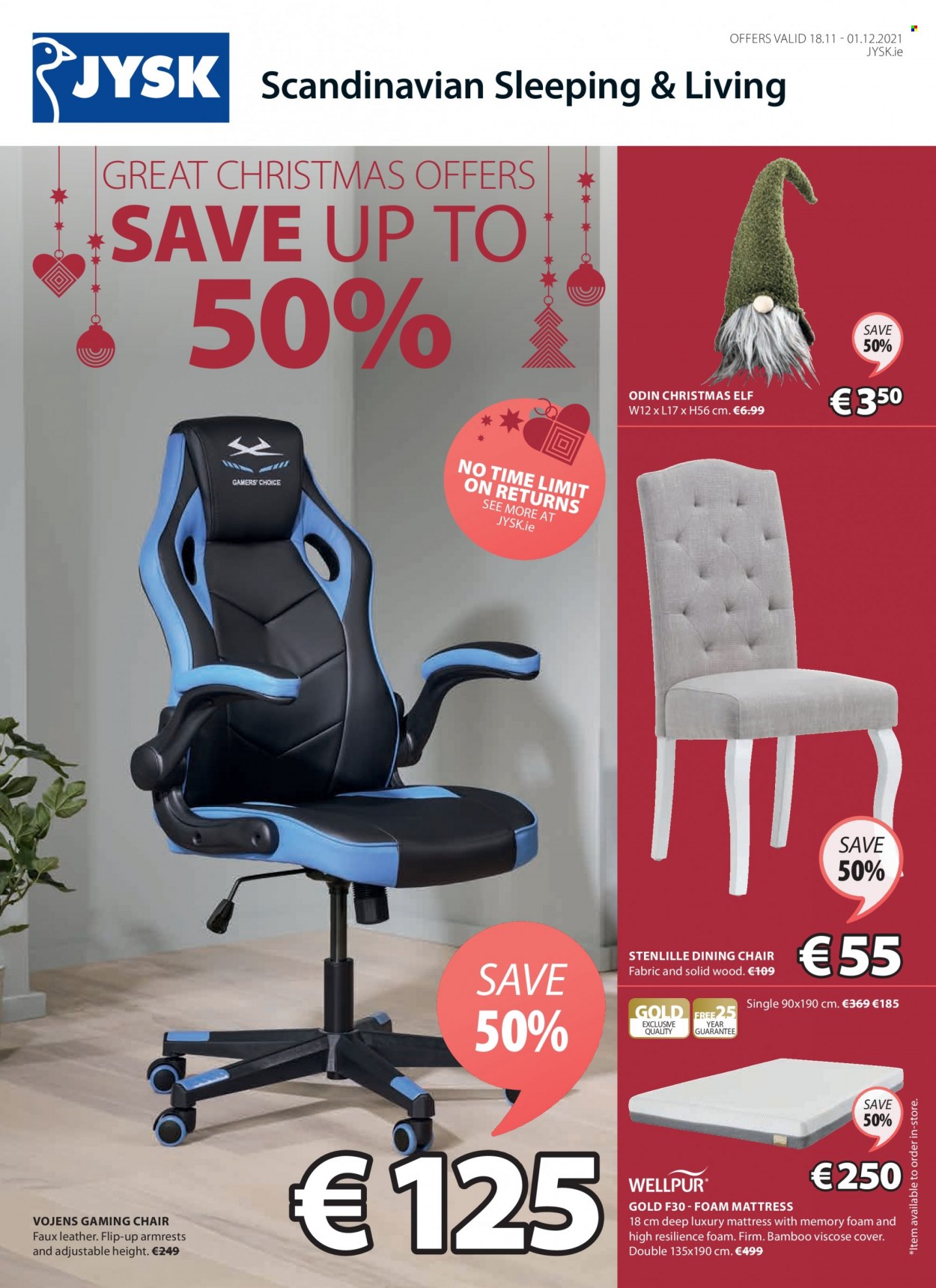 JYSK offer - 18.11.2021 - 01.12.2021. Page 1