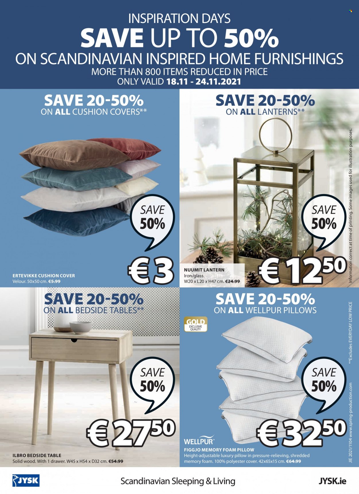 JYSK offer - 18.11.2021 - 01.12.2021. Page 16