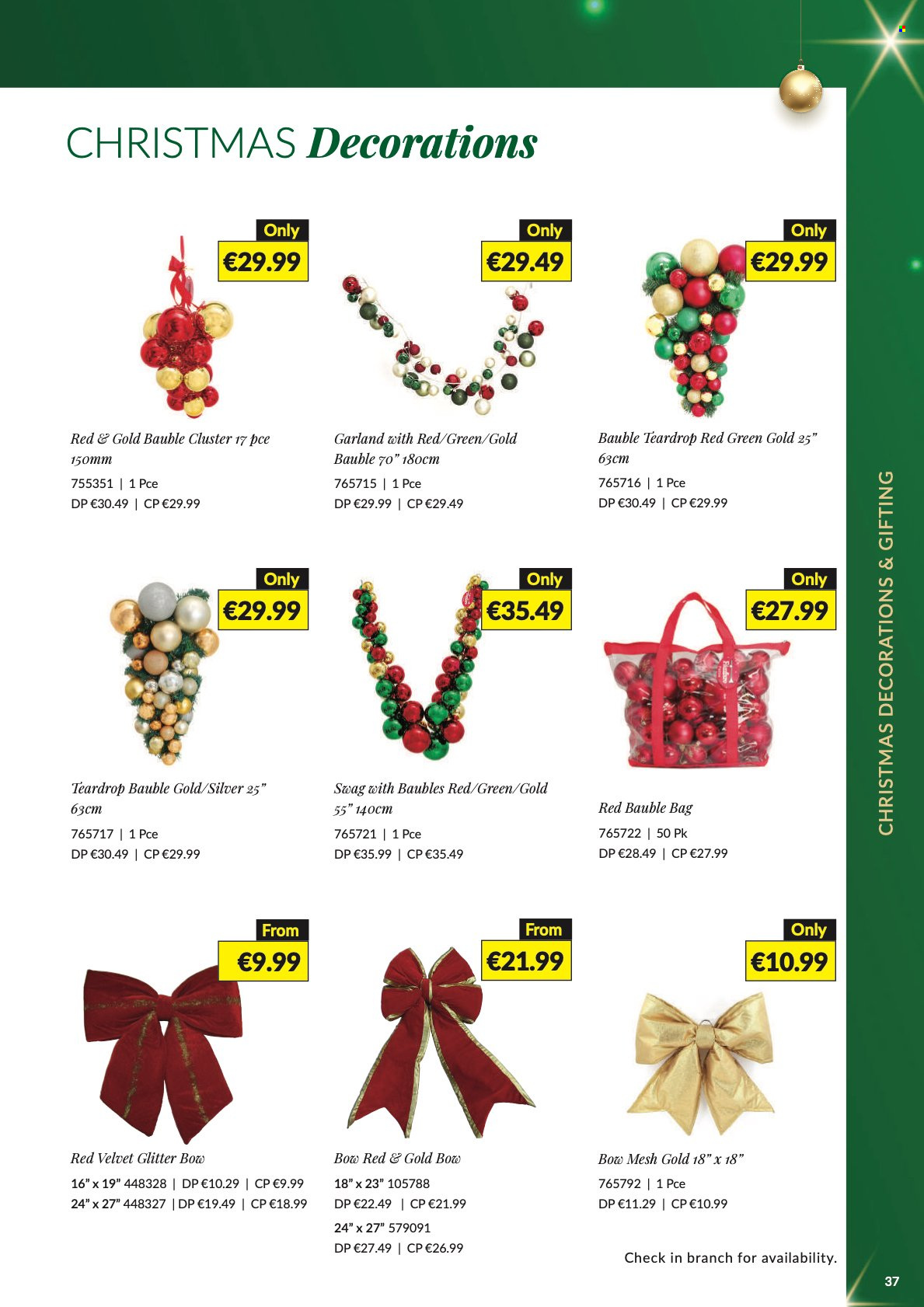 MUSGRAVE Market Place offer - 14.11.2021 - 08.01.2022. Page 37