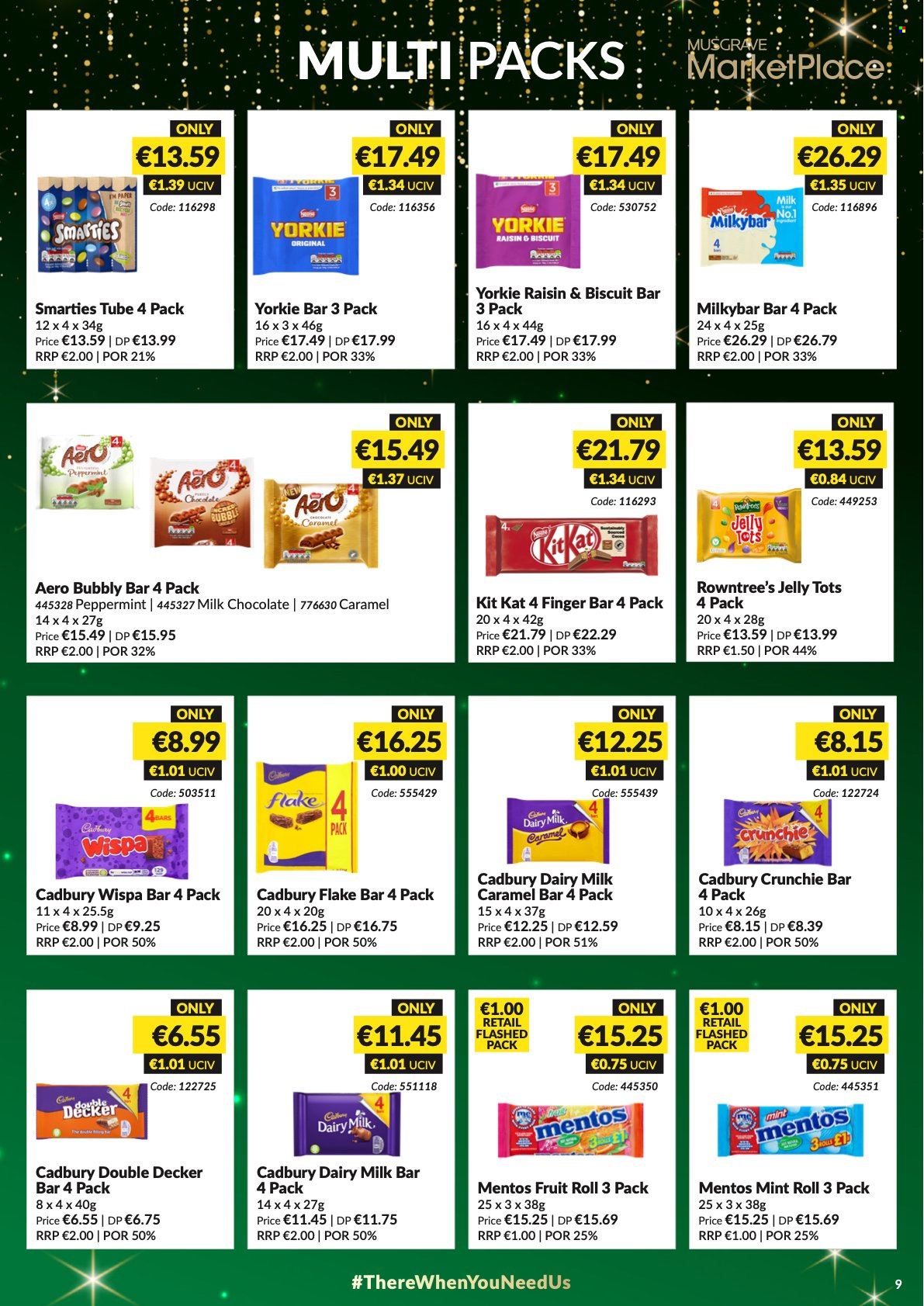 MUSGRAVE Market Place offer - 21.11.2021 - 25.12.2021. Page 9