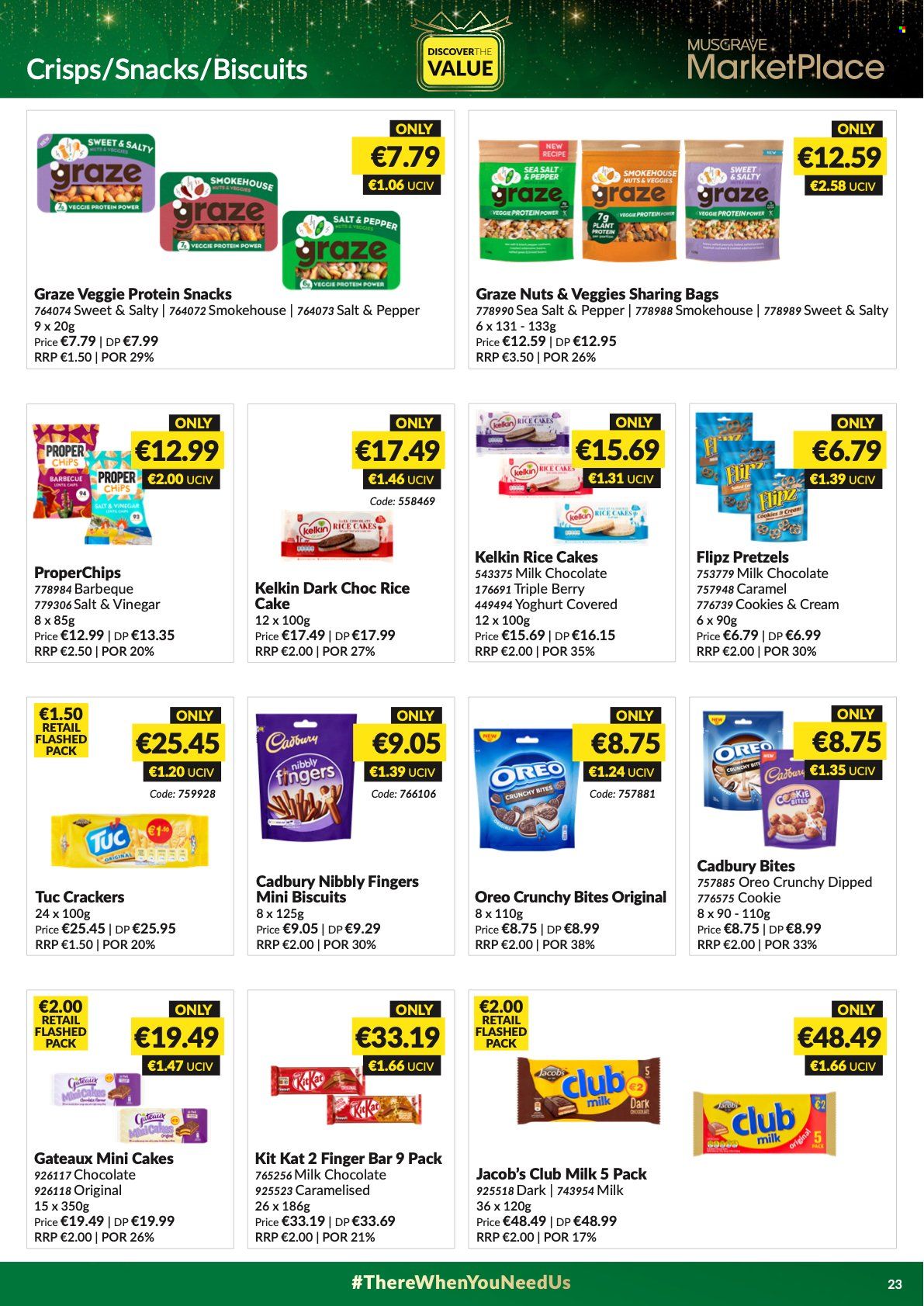 MUSGRAVE Market Place offer - 21.11.2021 - 25.12.2021. Page 23