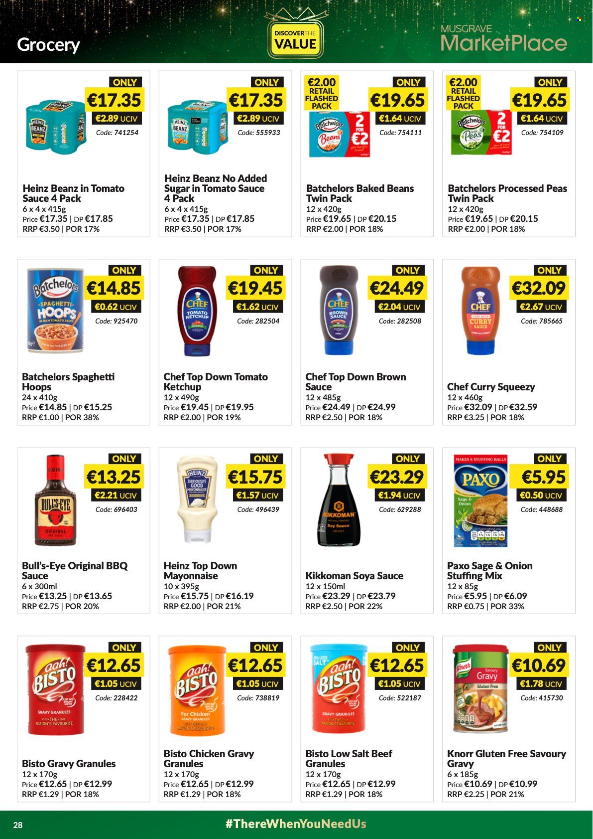 MUSGRAVE Market Place offer - 21.11.2021 - 25.12.2021. Page 28