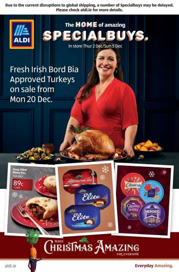 Aldi offer  - 2.11.2021 - 8.12.2021.