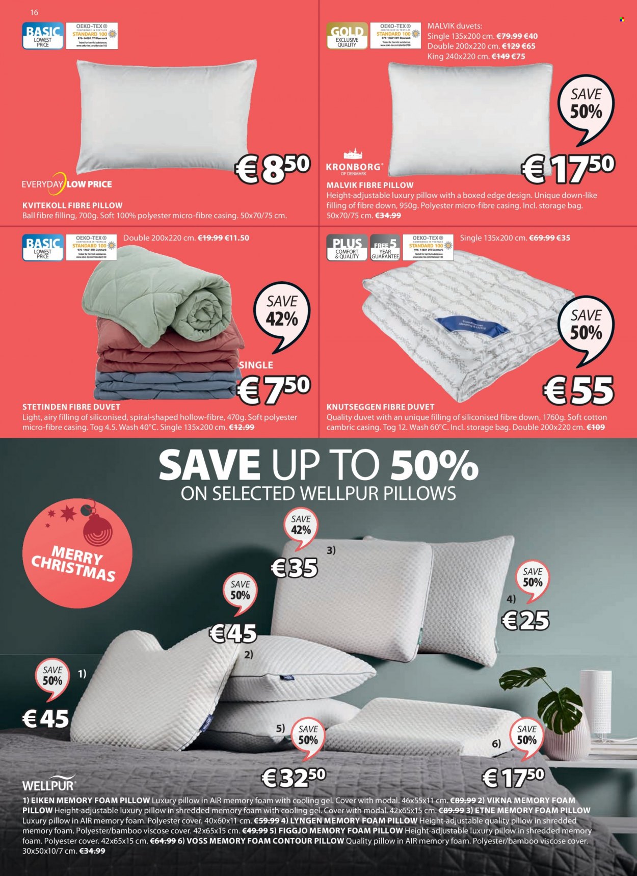 JYSK offer - 29.11.2021 - 08.12.2021. Page 16