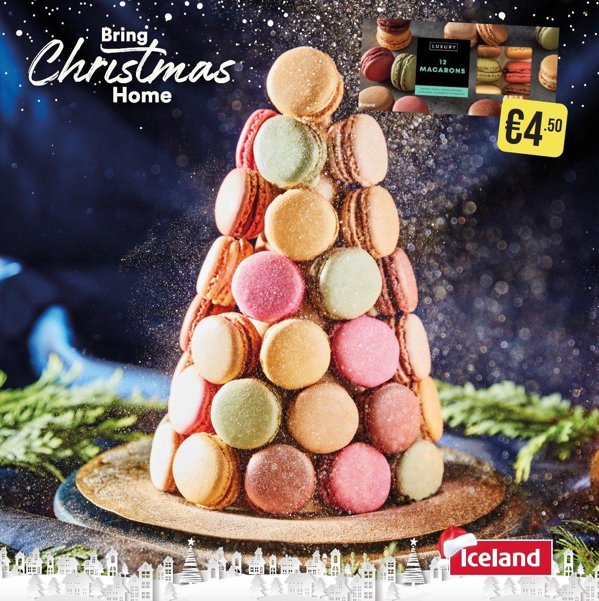 Iceland offer  - Sales products - macaroons. Page 1.