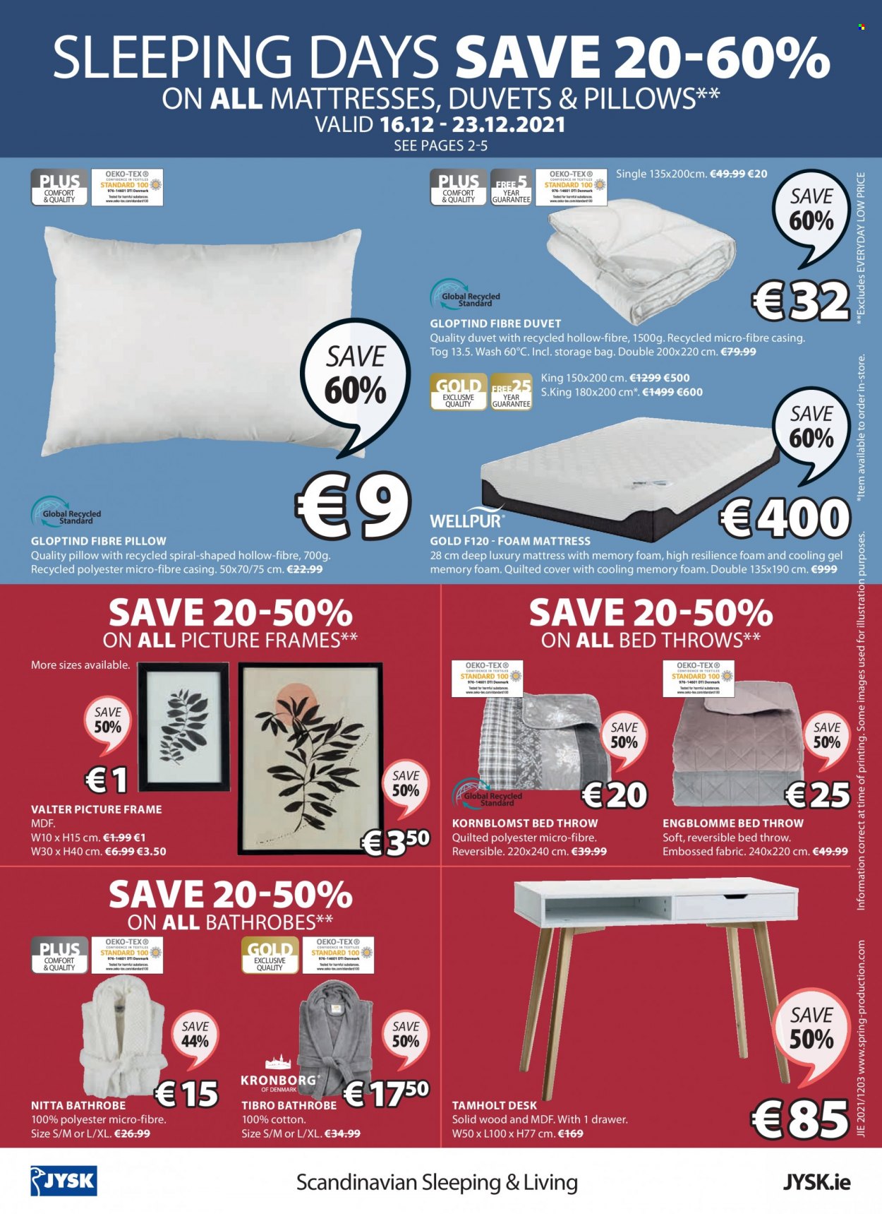 JYSK offer - 16.12.2021 - 23.12.2021. Page 16