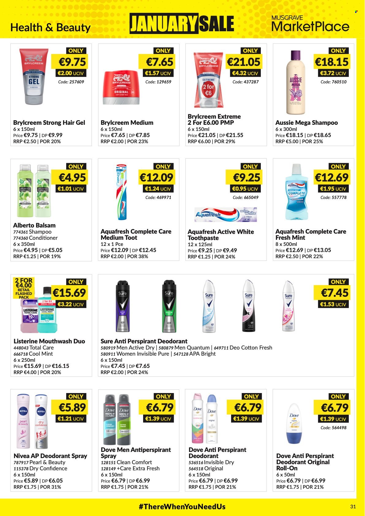 MUSGRAVE Market Place offer - 26.12.2021 - 15.01.2022. Page 31