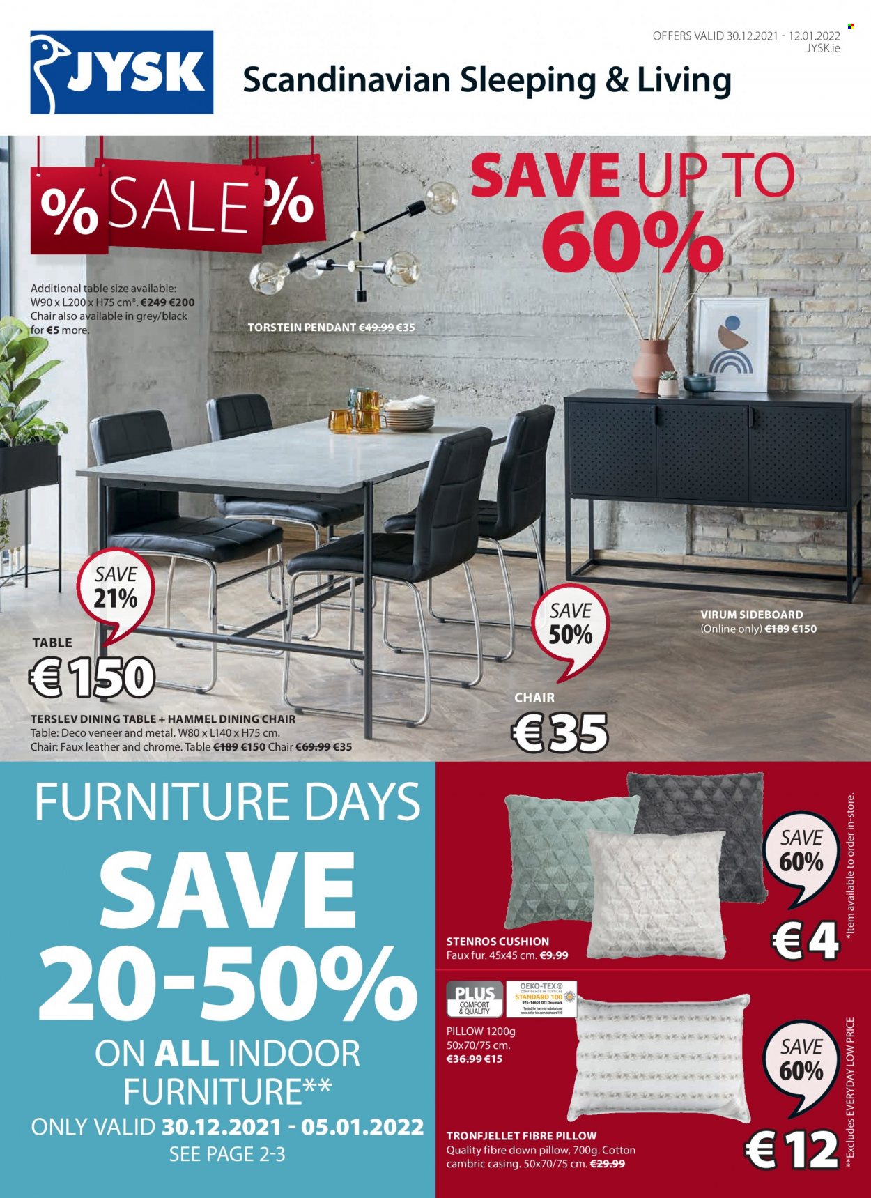 JYSK offer - 30.12.2021 - 12.01.2022. Page 1