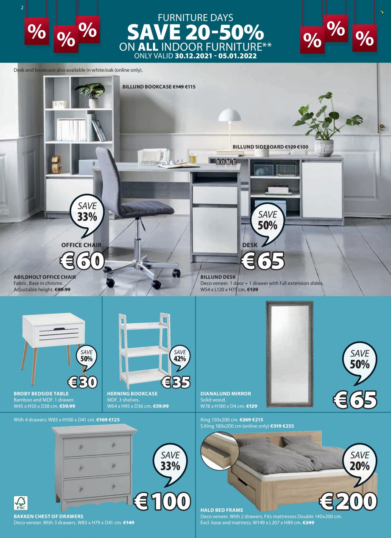 JYSK offer - 30.12.2021 - 12.01.2022. Page 2