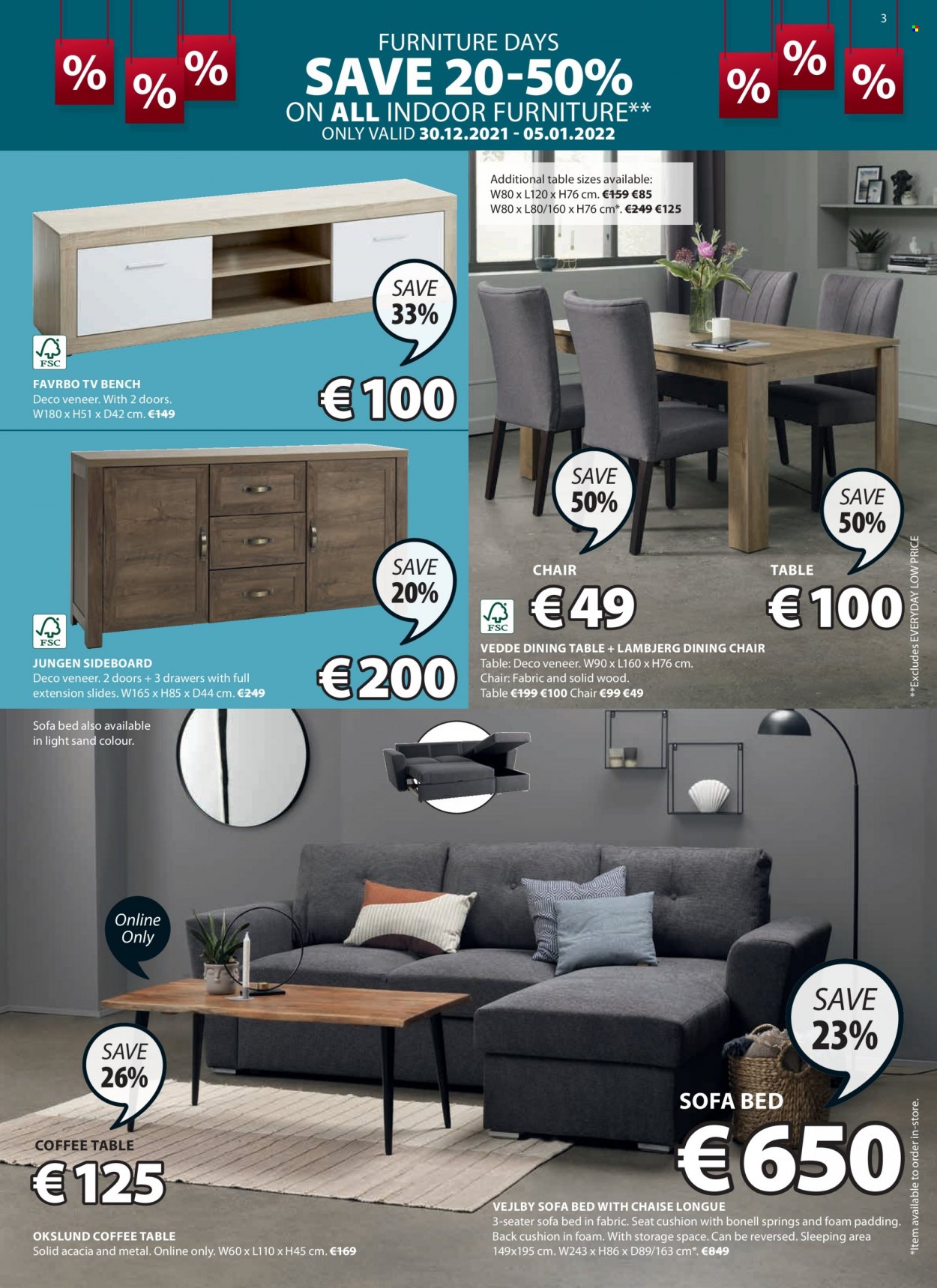 JYSK offer - 30.12.2021 - 12.01.2022. Page 3