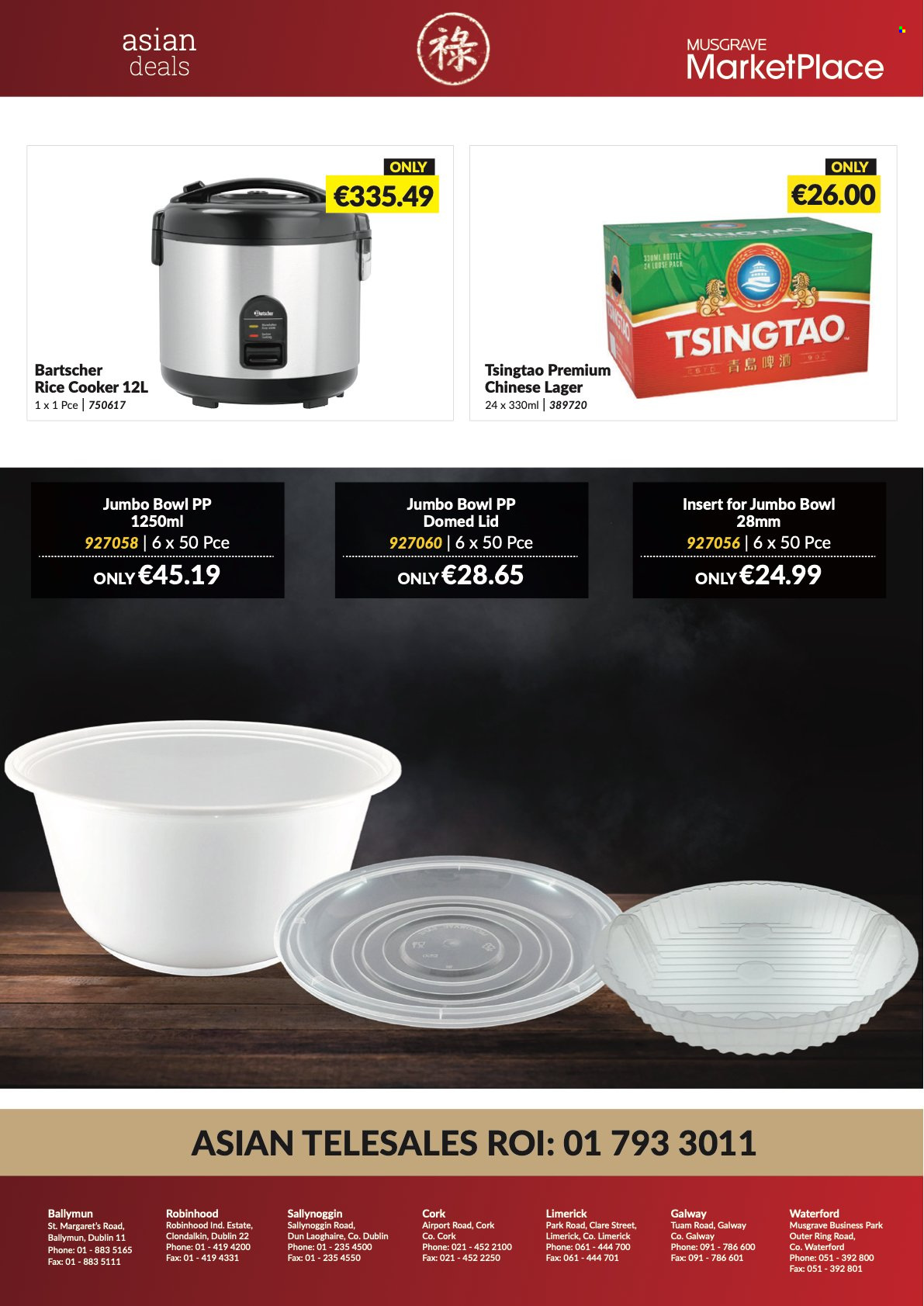 thumbnail - MUSGRAVE Market Place offer  - 09.01.2022 - 29.01.2022 - Sales products - beer, Lager, lid, rice cooker, bowl. Page 2.