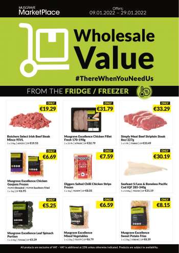 MUSGRAVE Market Place offer  - 9.1.2022 - 29.1.2022.
