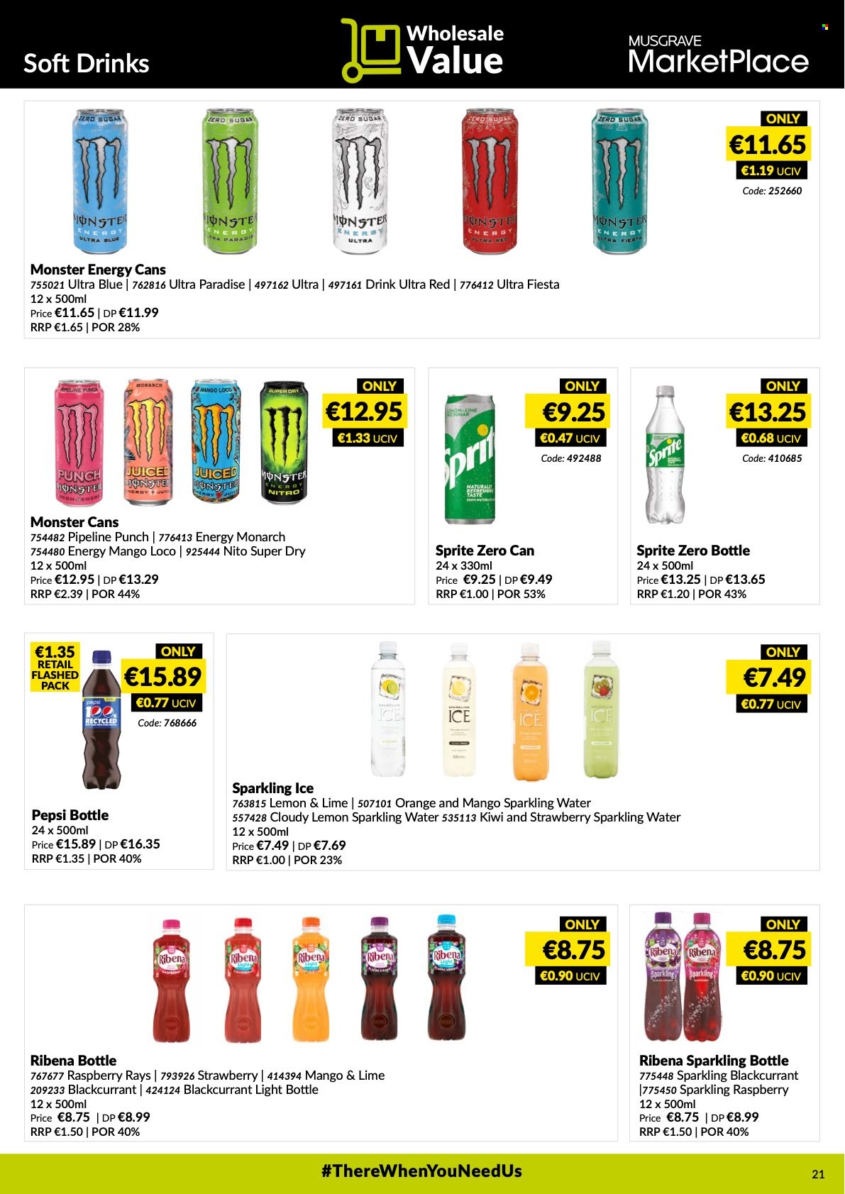 MUSGRAVE Market Place offer - 16.01.2022 - 12.02.2022. Page 21