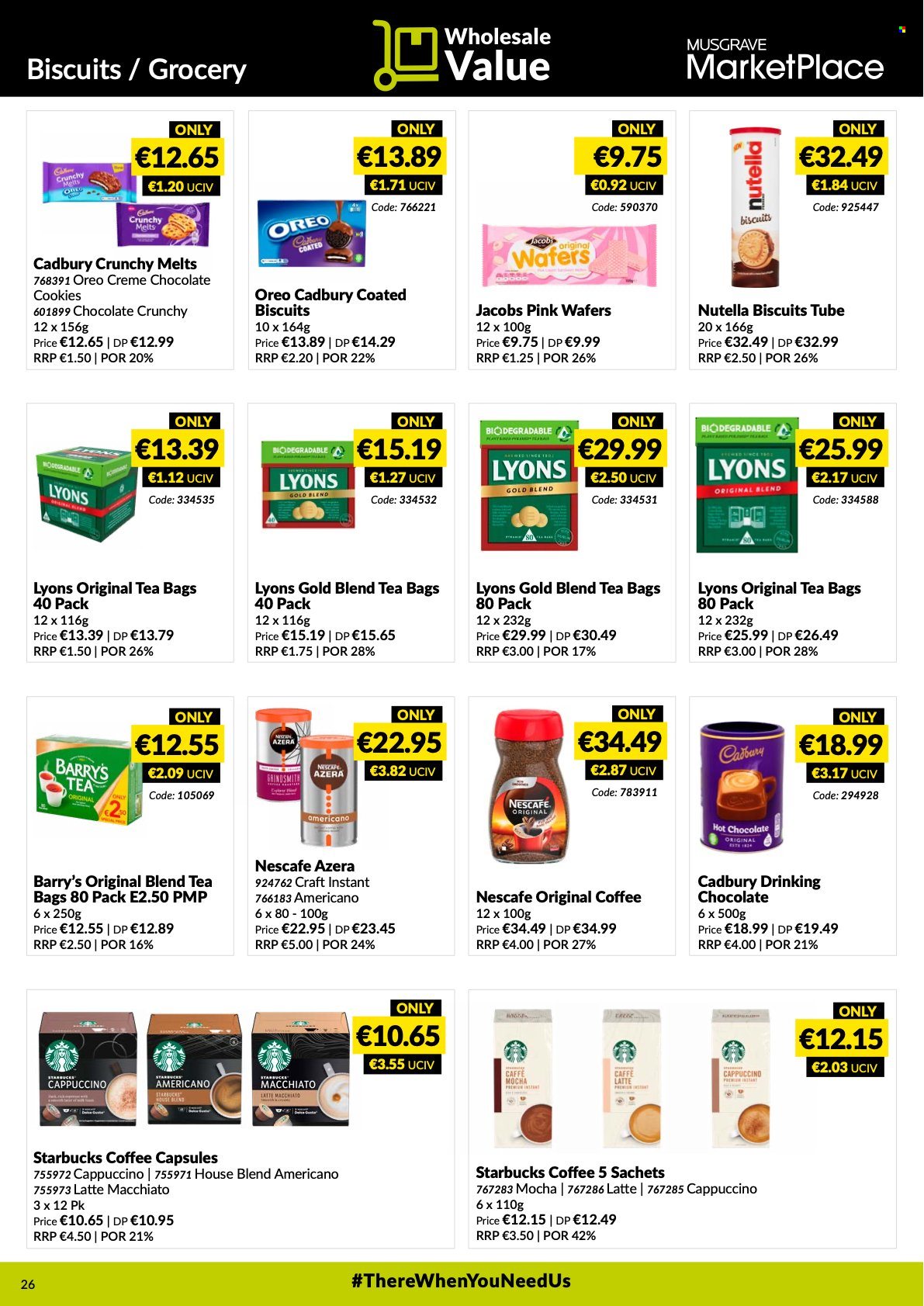 MUSGRAVE Market Place offer - 16.01.2022 - 12.02.2022. Page 26