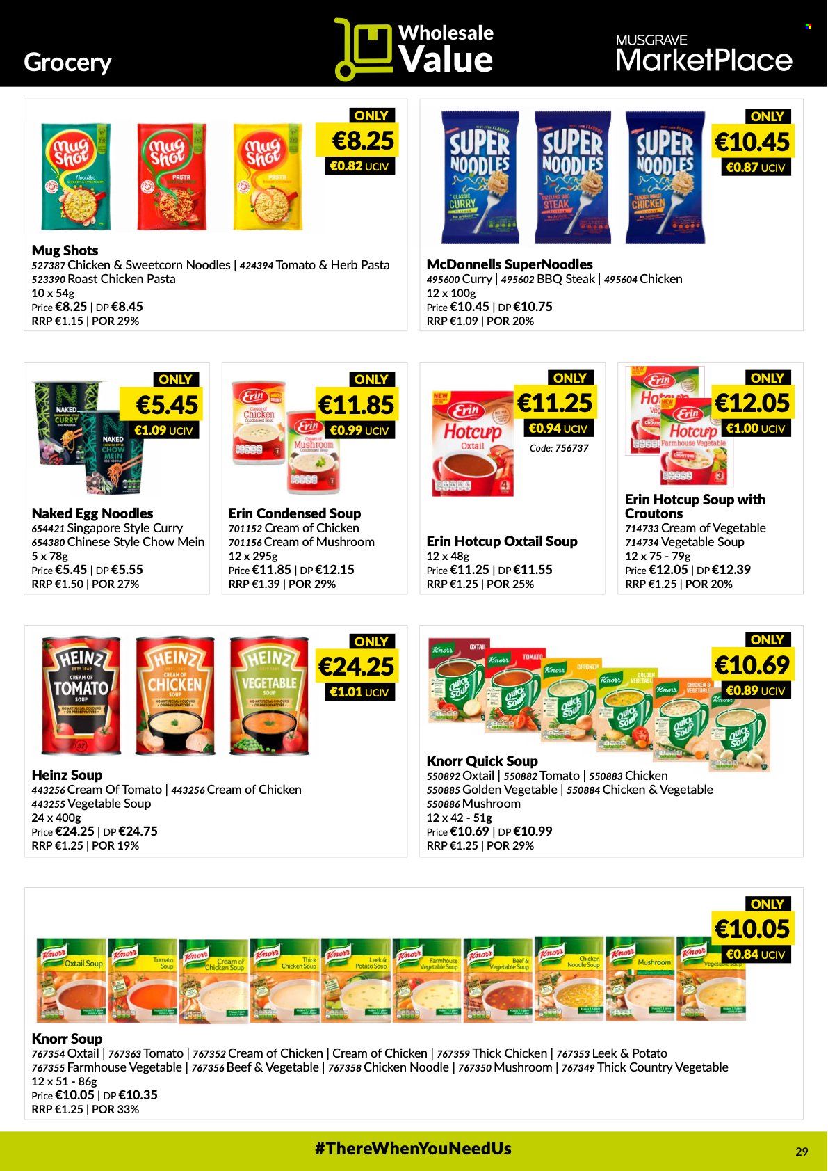 MUSGRAVE Market Place offer - 16.01.2022 - 12.02.2022. Page 29