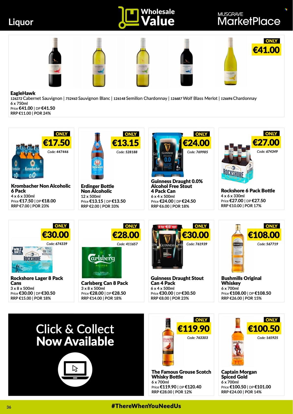 MUSGRAVE Market Place offer - 16.01.2022 - 12.02.2022. Page 36