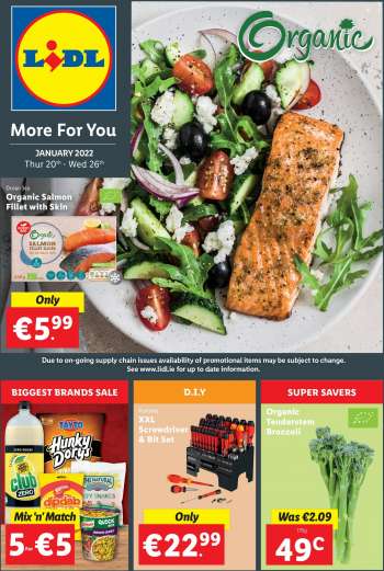 Lidl offer  - 20.1.2022 - 26.1.2022.