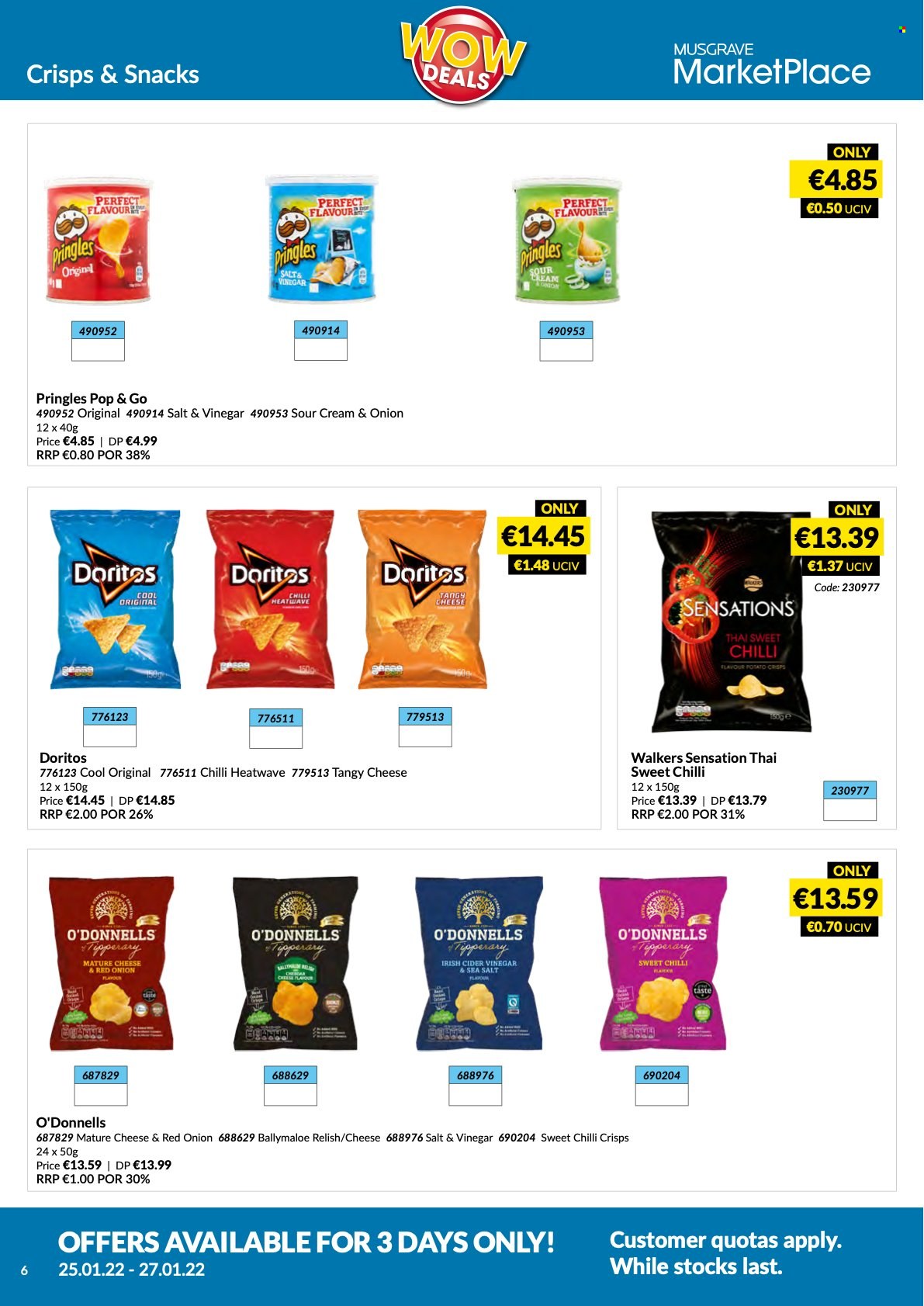 MUSGRAVE Market Place offer - 25.01.2022 - 27.01.2022. Page 6