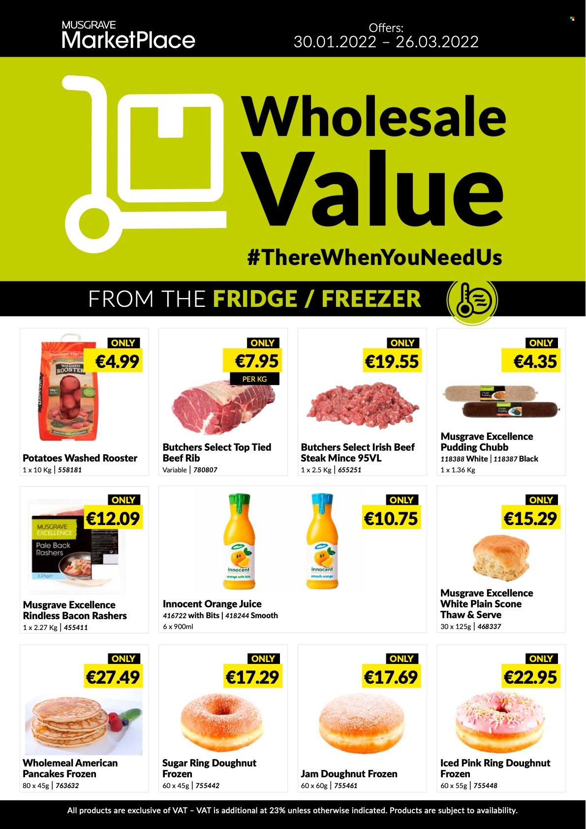 MUSGRAVE Market Place offer - 30.01.2022 - 26.03.2022. Page 1