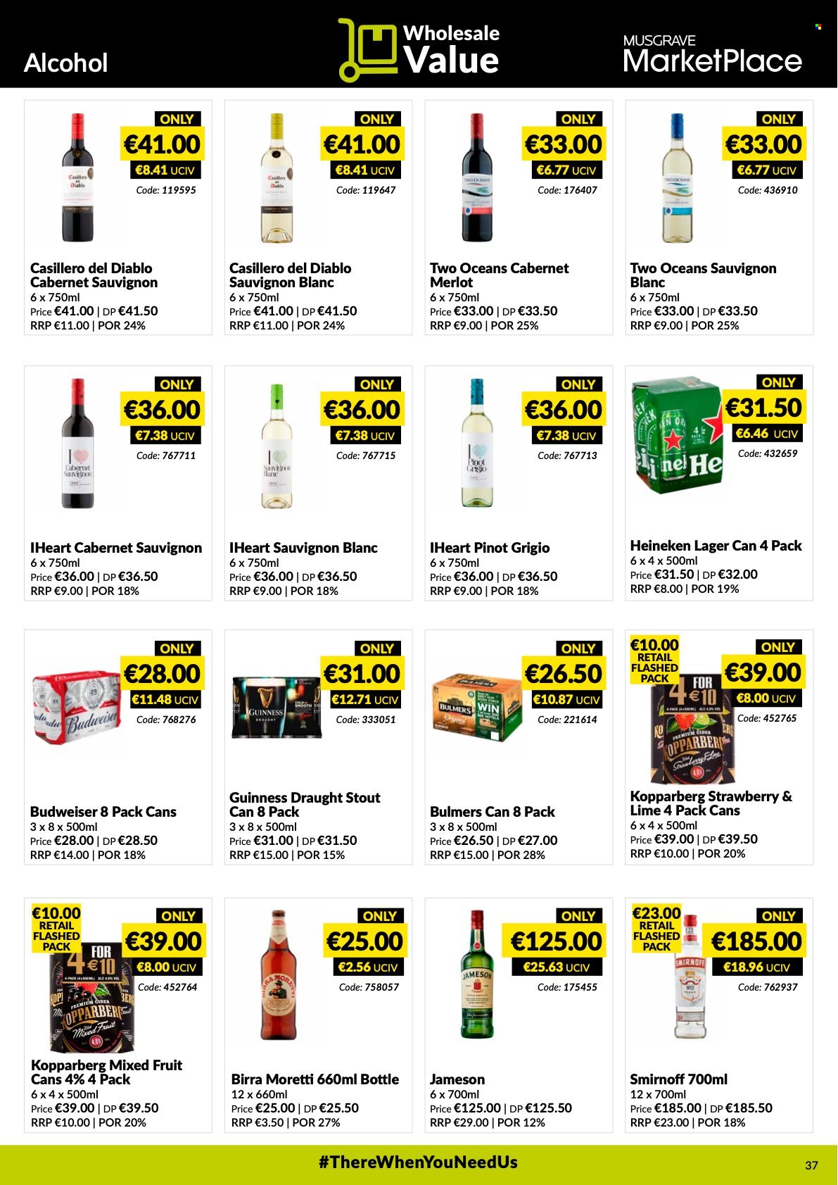 MUSGRAVE Market Place offer - 13.02.2022 - 12.03.2022. Page 37