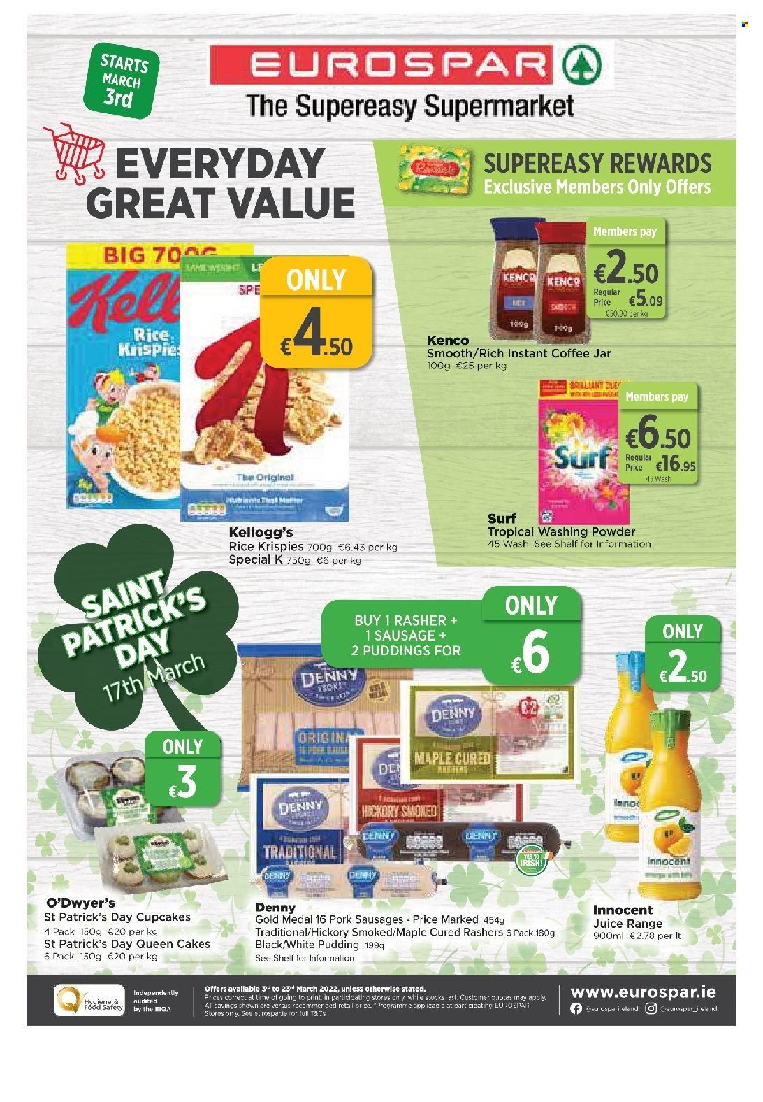 EUROSPAR offer - 03.03.2022 - 23.03.2022. Page 1