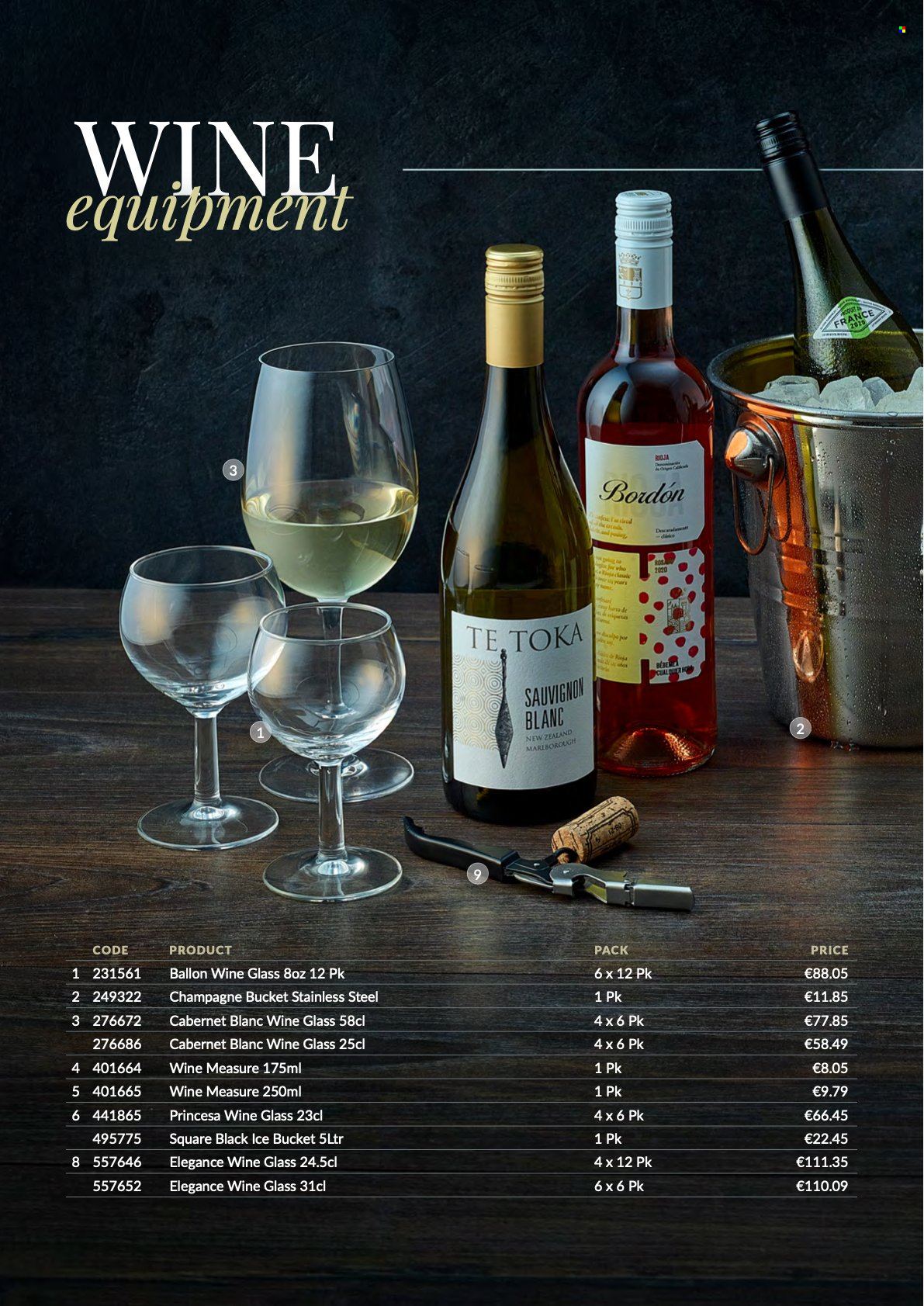 thumbnail - MUSGRAVE Market Place offer  - Sales products - Cabernet Sauvignon, white wine, champagne, Sauvignon Blanc, wine glass. Page 62.