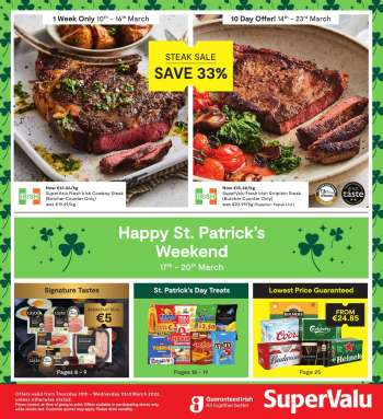 SuperValu offer  - 10.3.2022 - 23.3.2022.