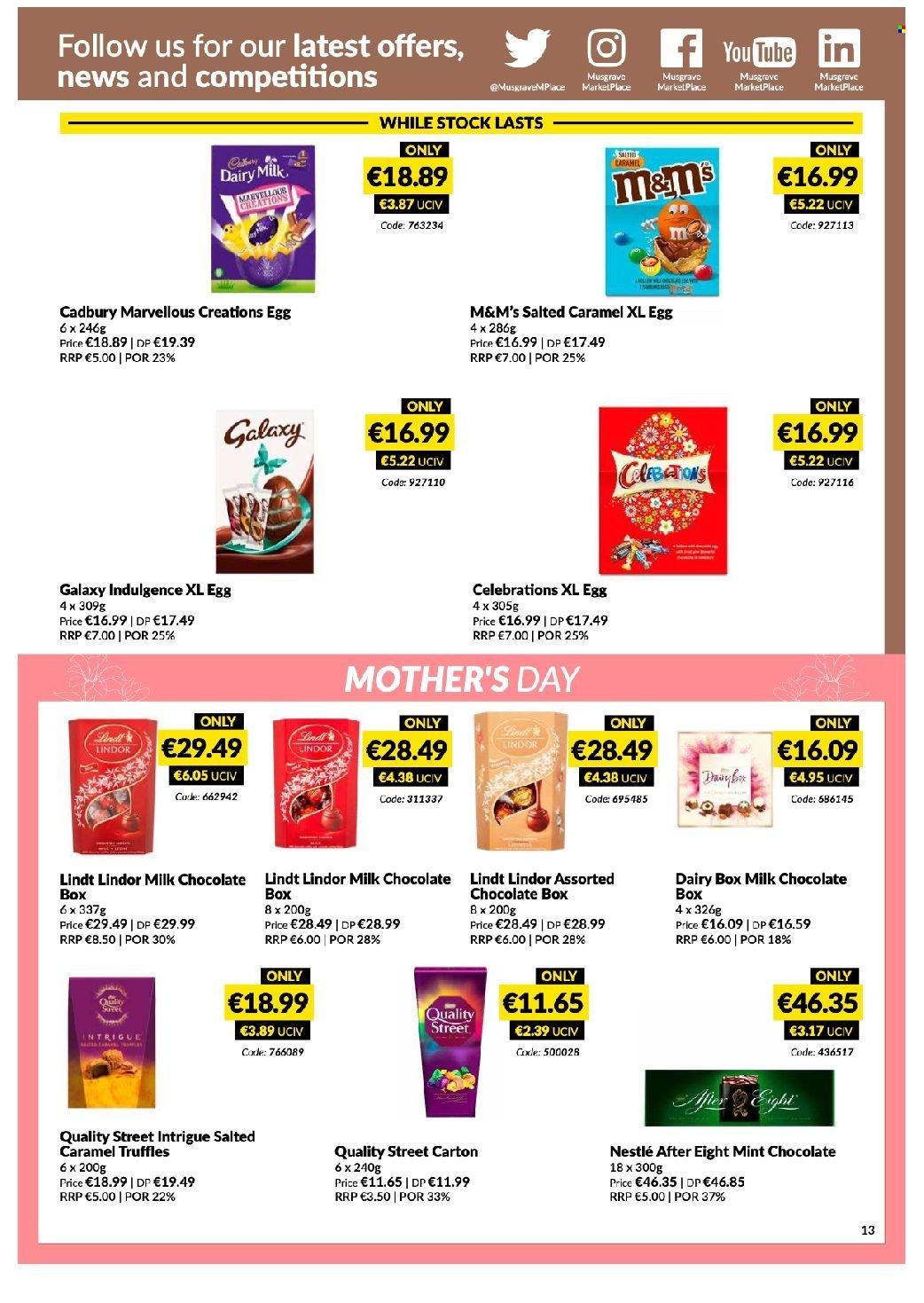 MUSGRAVE Market Place offer - 13.03.2022 - 09.04.2022. Page 13