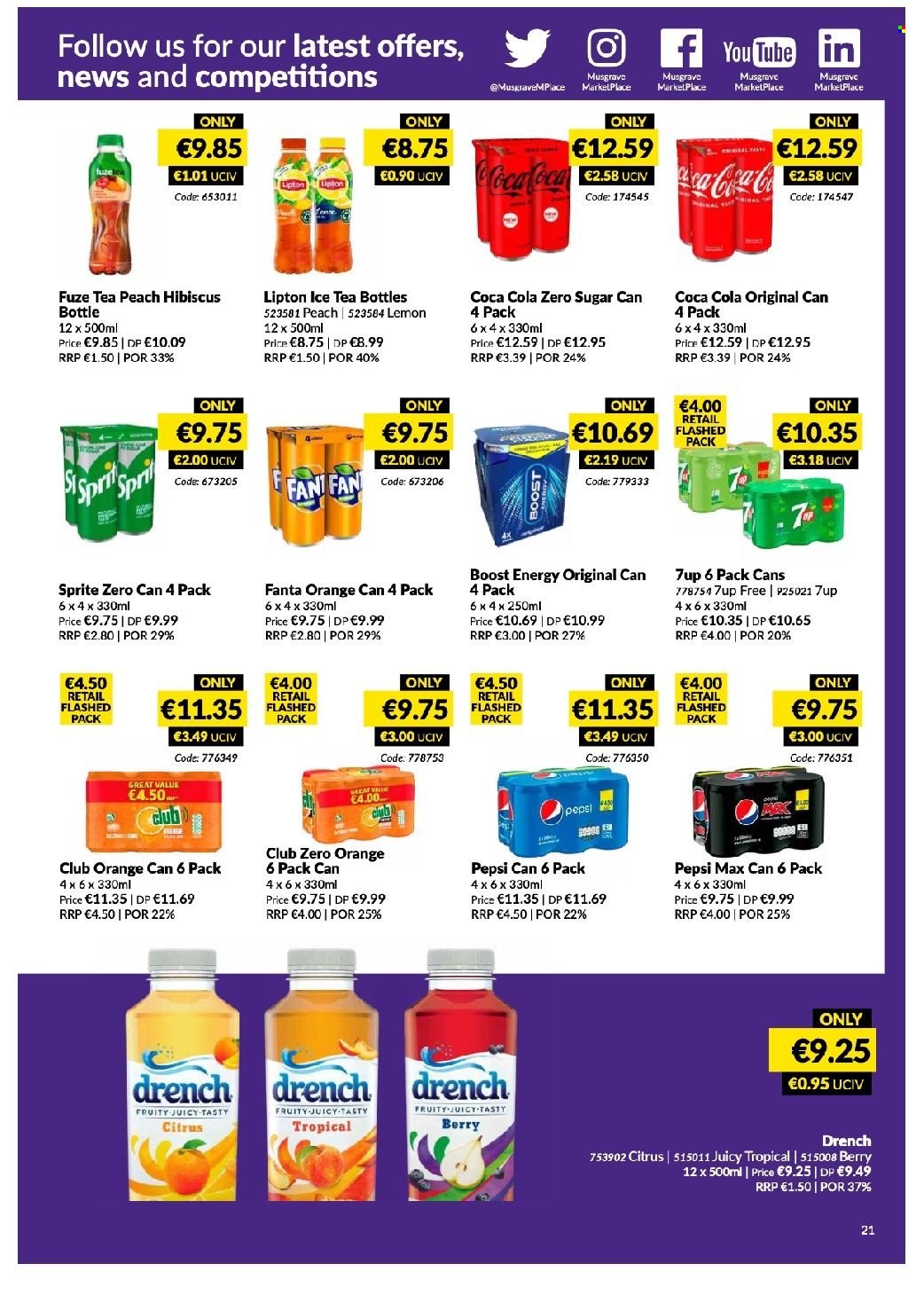MUSGRAVE Market Place offer - 13.03.2022 - 09.04.2022. Page 21