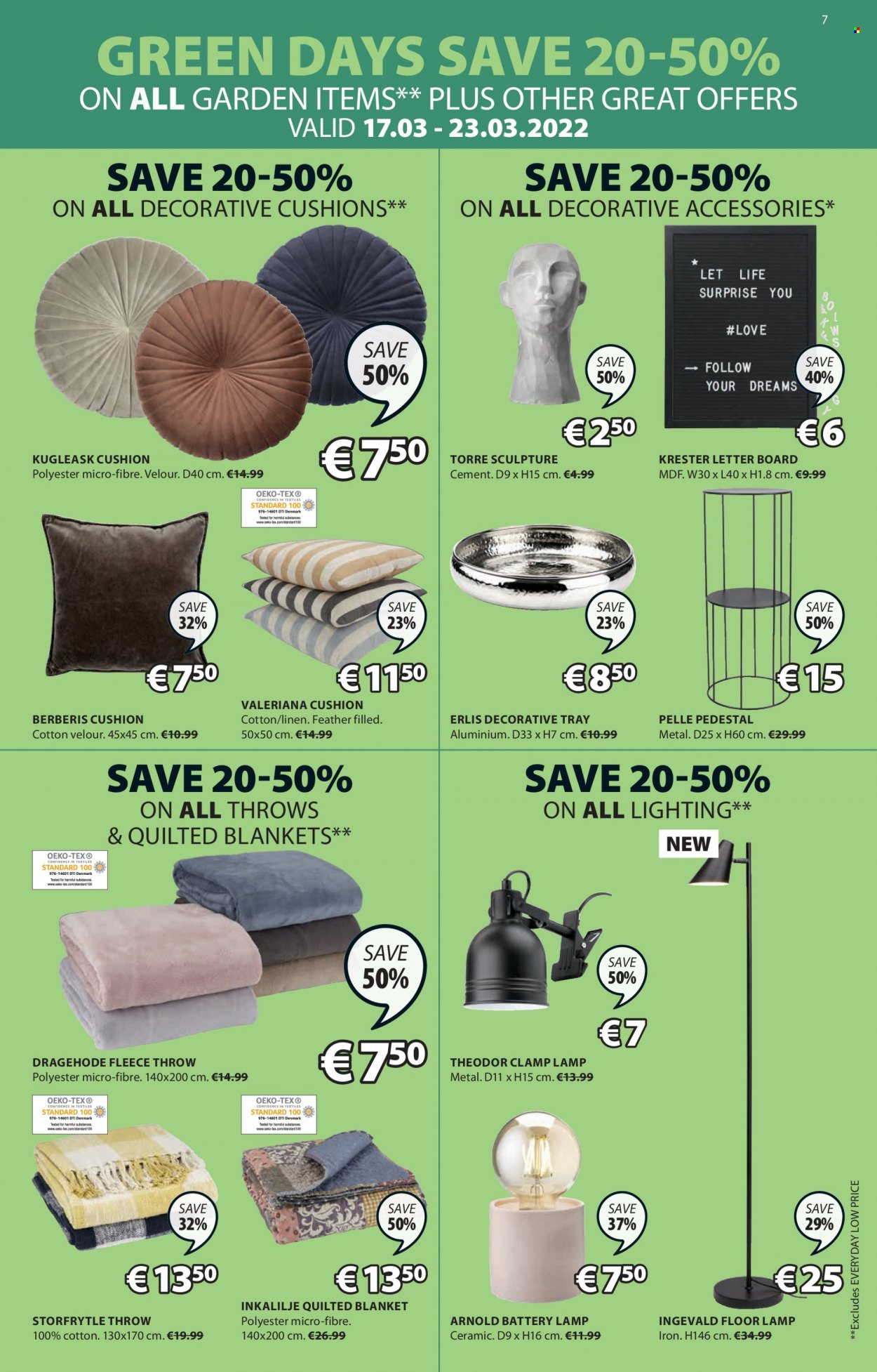JYSK offer - 17.03.2022 - 30.03.2022. Page 7