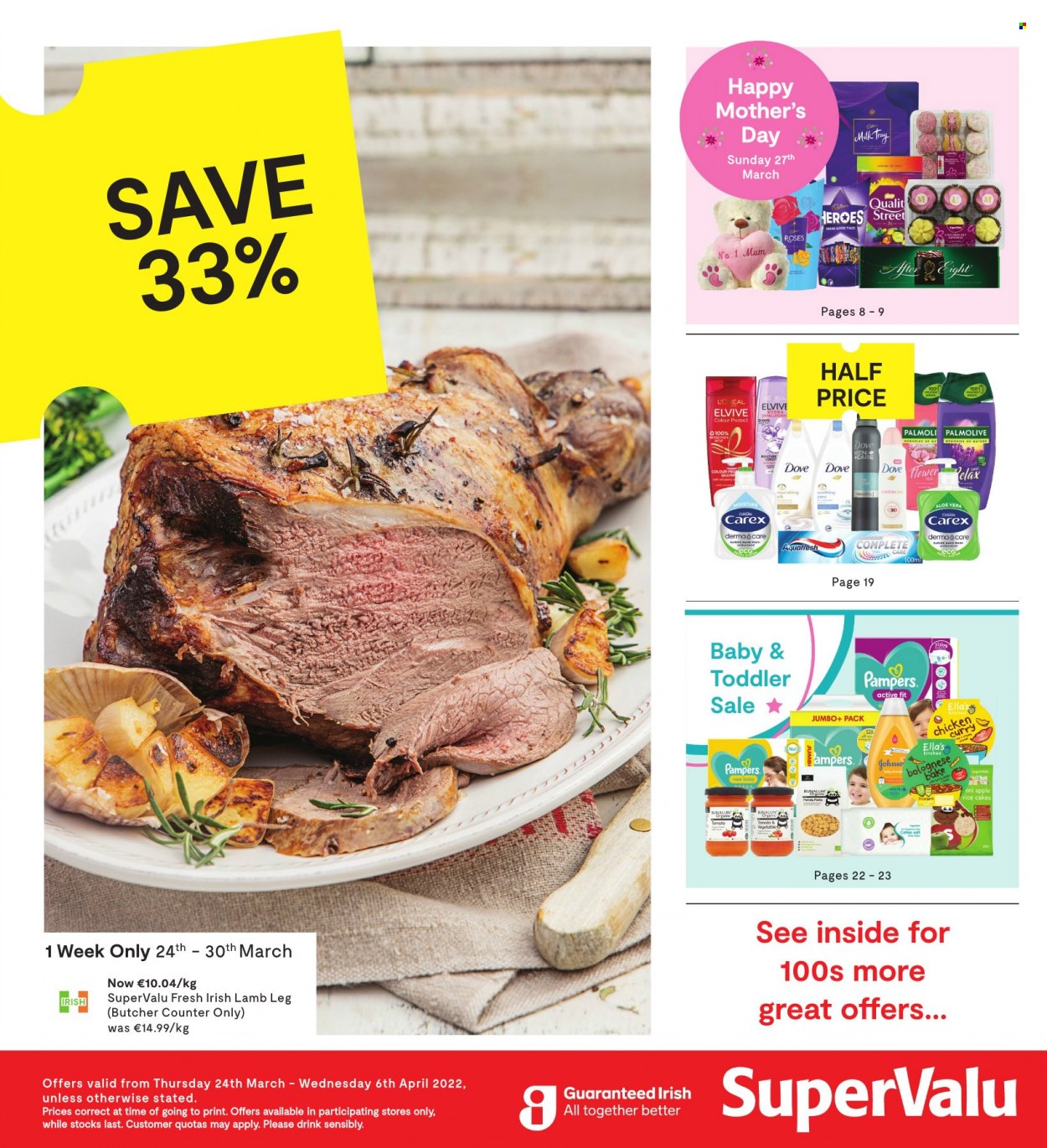 SuperValu offer - 24.03.2022 - 06.04.2022. Page 1