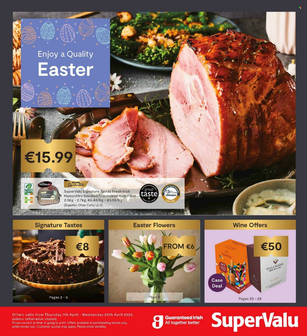 SuperValu offer - 07.04.2022 - 20.04.2022. Page 1