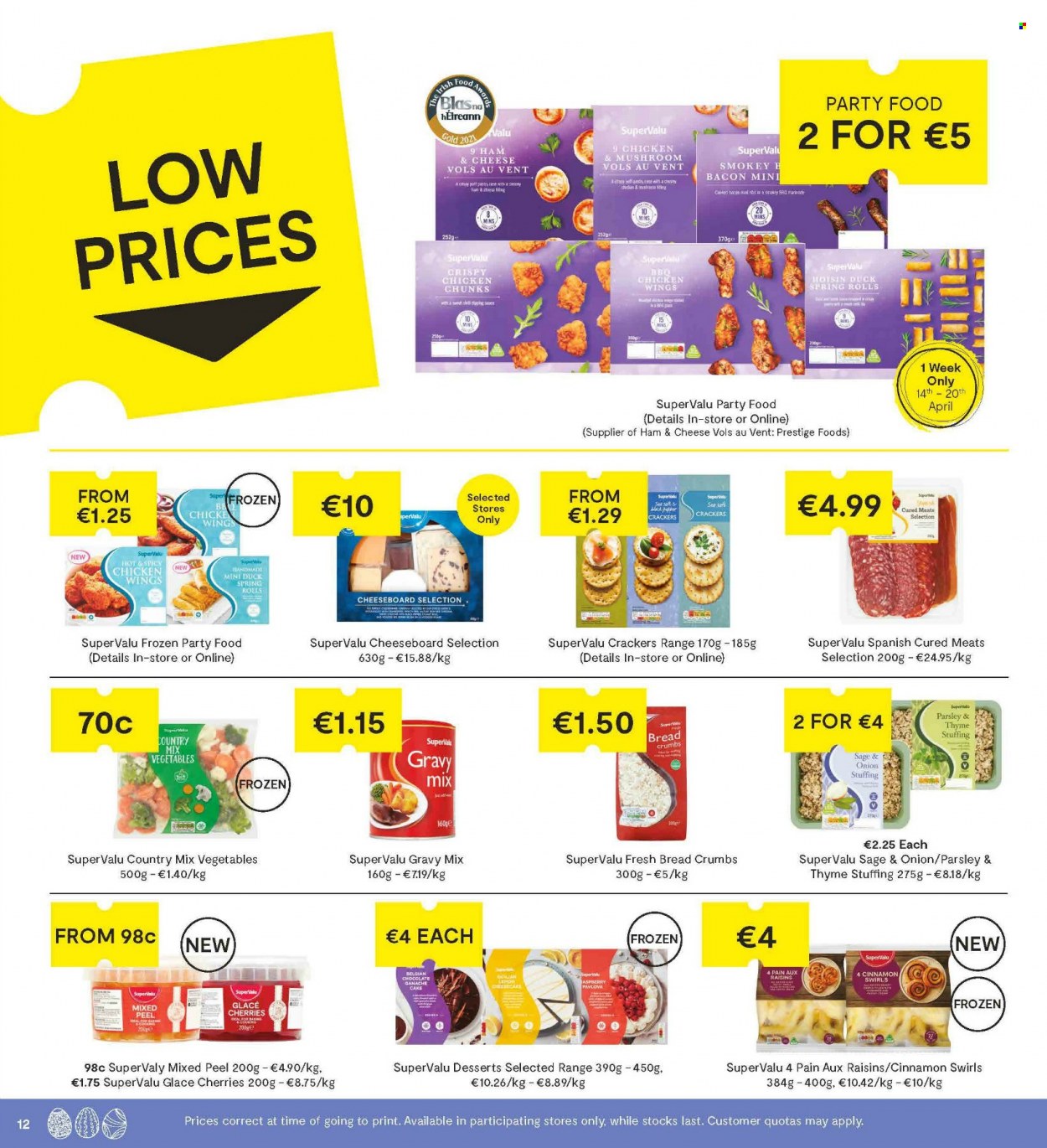 SuperValu offer - 07.04.2022 - 20.04.2022. Page 12