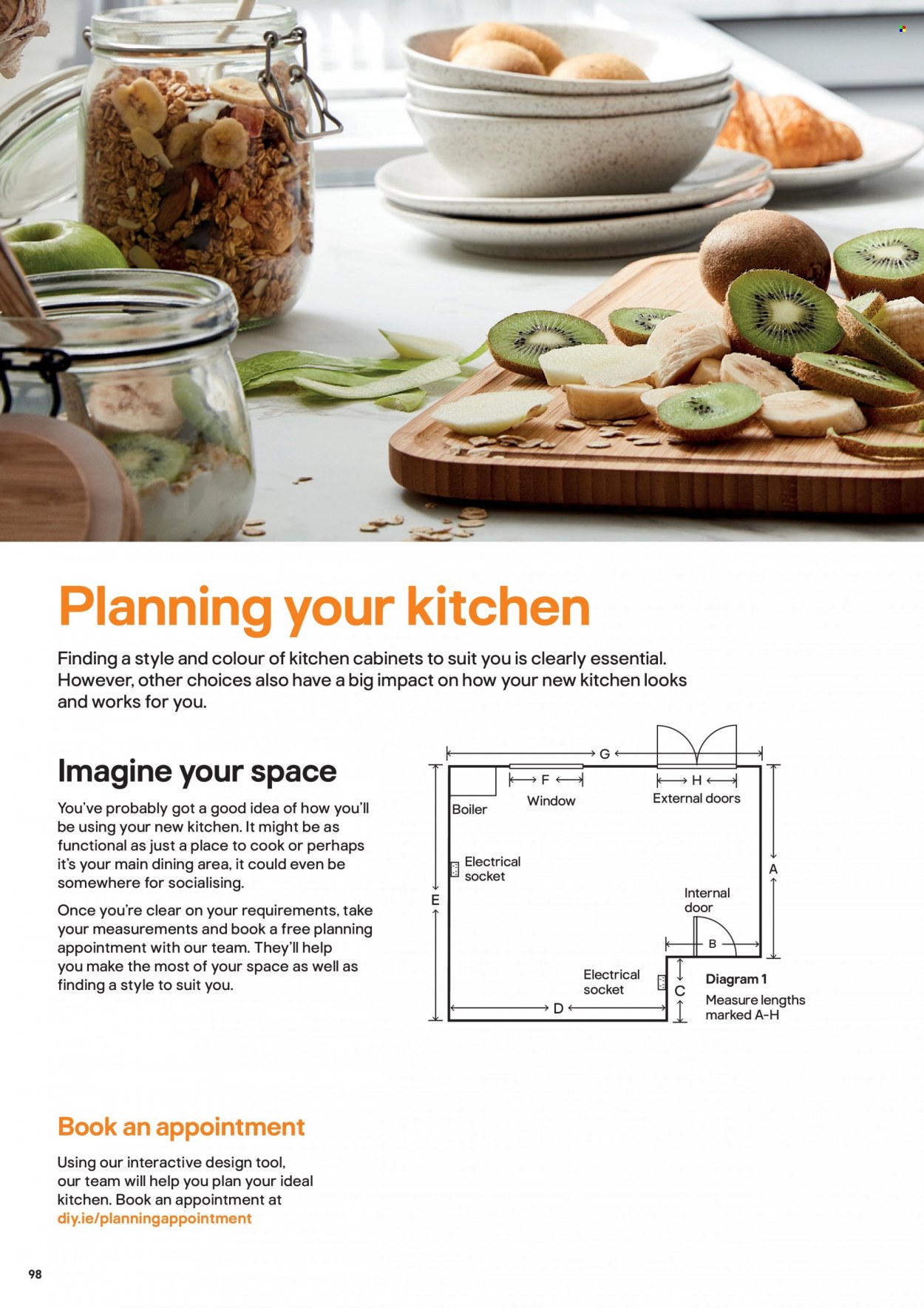 thumbnail - B&Q offer  - Sales products - kitchen cabinet. Page 98.