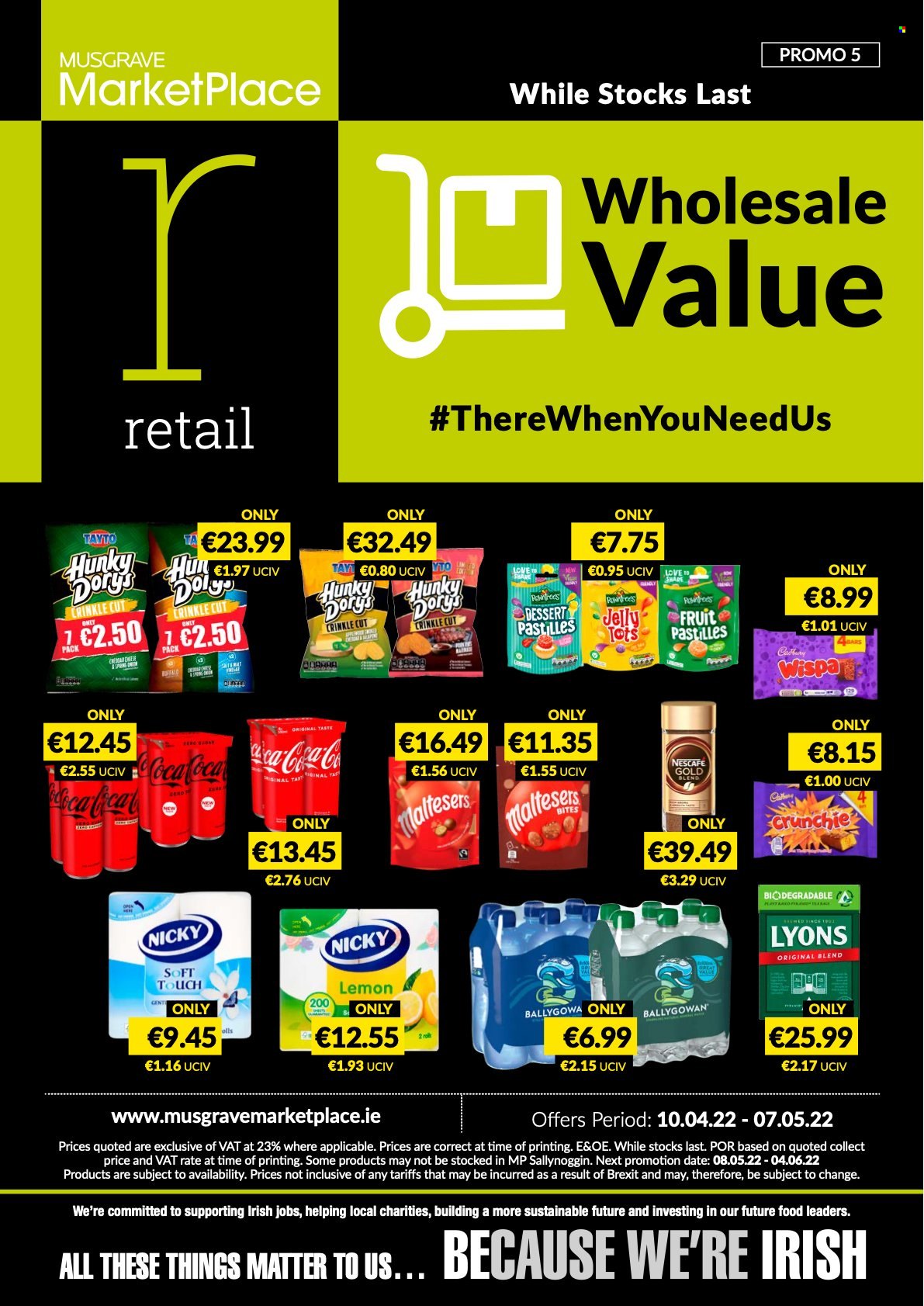 MUSGRAVE Market Place offer - 10.04.2022 - 07.05.2022. Page 1
