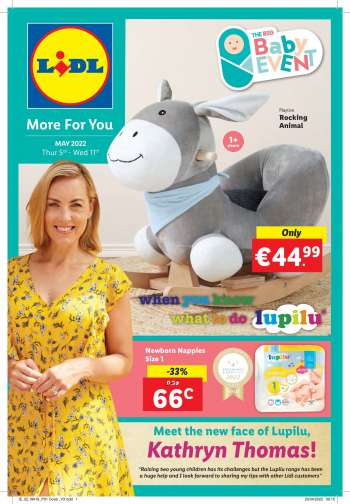 Lidl offer  - 5.4.2022 - 11.5.2022.