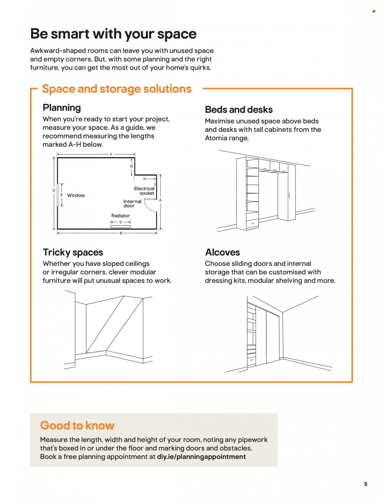 thumbnail - B&Q offer  - Sales products - bed. Page 5.