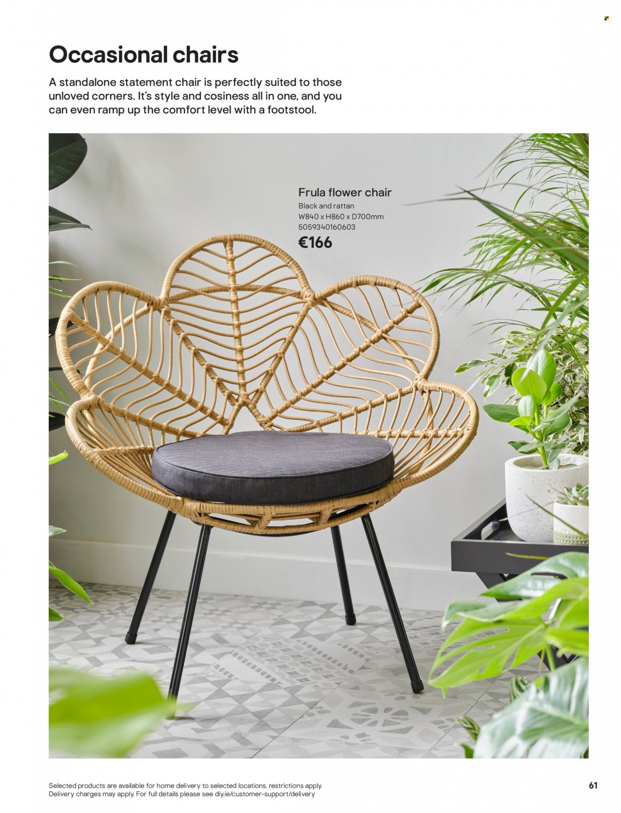 thumbnail - B&Q offer  - Sales products - chair. Page 61.