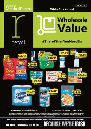 MUSGRAVE Market Place offer  - 8.5.2022 - 4.6.2022.