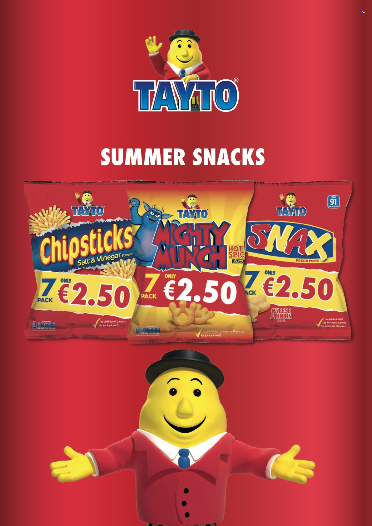 thumbnail - MUSGRAVE Market Place offer  - 08.05.2022 - 04.06.2022 - Sales products - puffs, snack, Tayto, vinegar. Page 26.